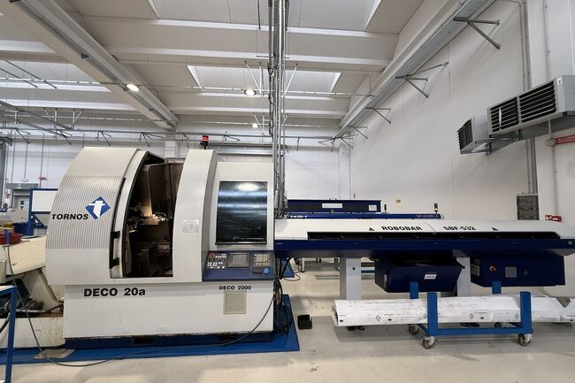 Sell Turning Machine sliding headstock TORNOS DECO20A used